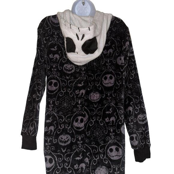 Disney Nightmare Before Christmas Jack Skellington Pajamas Womens M 8 10 Costume - Picture 8 of 10
